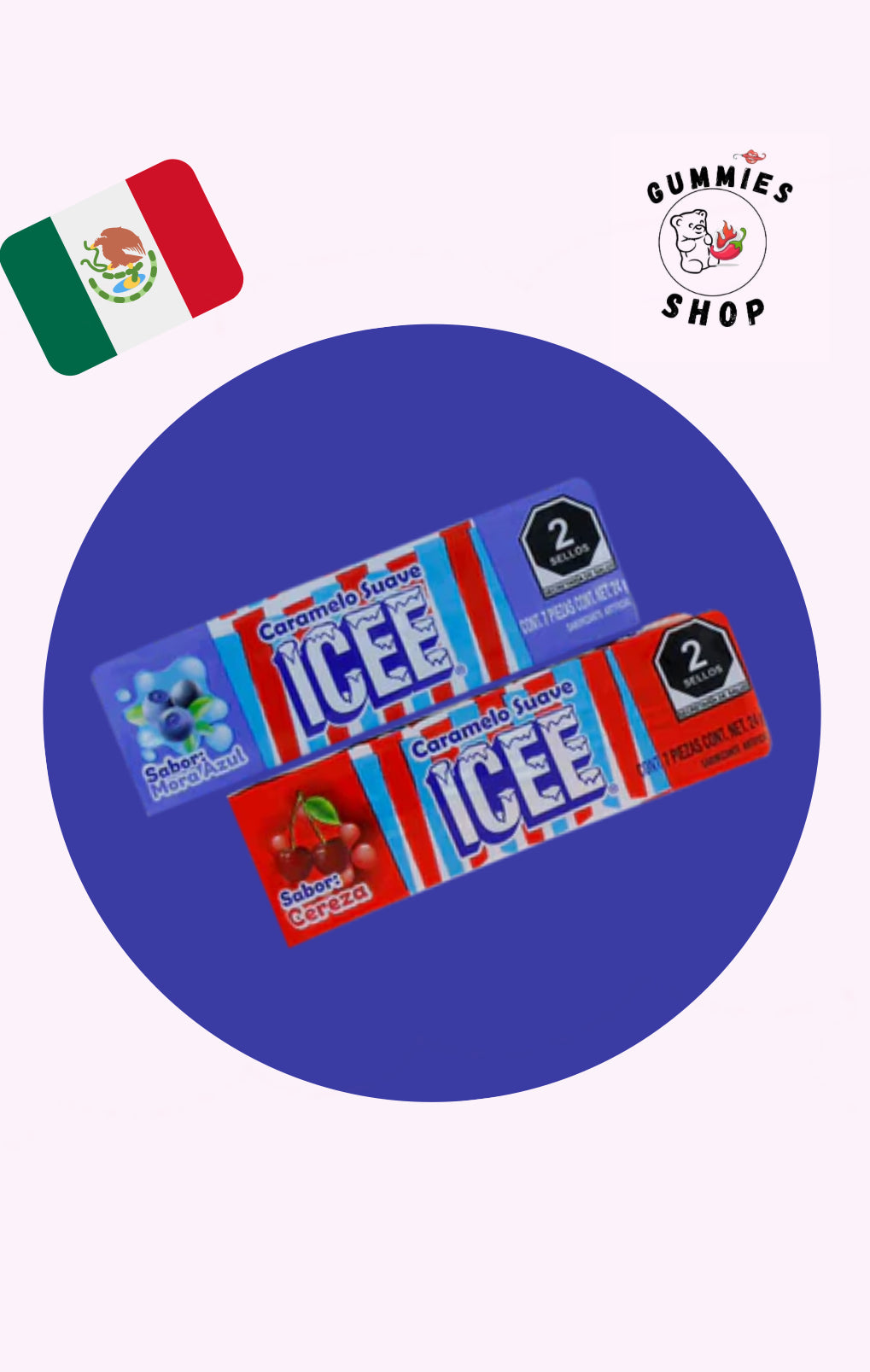 Icee caramelo suave